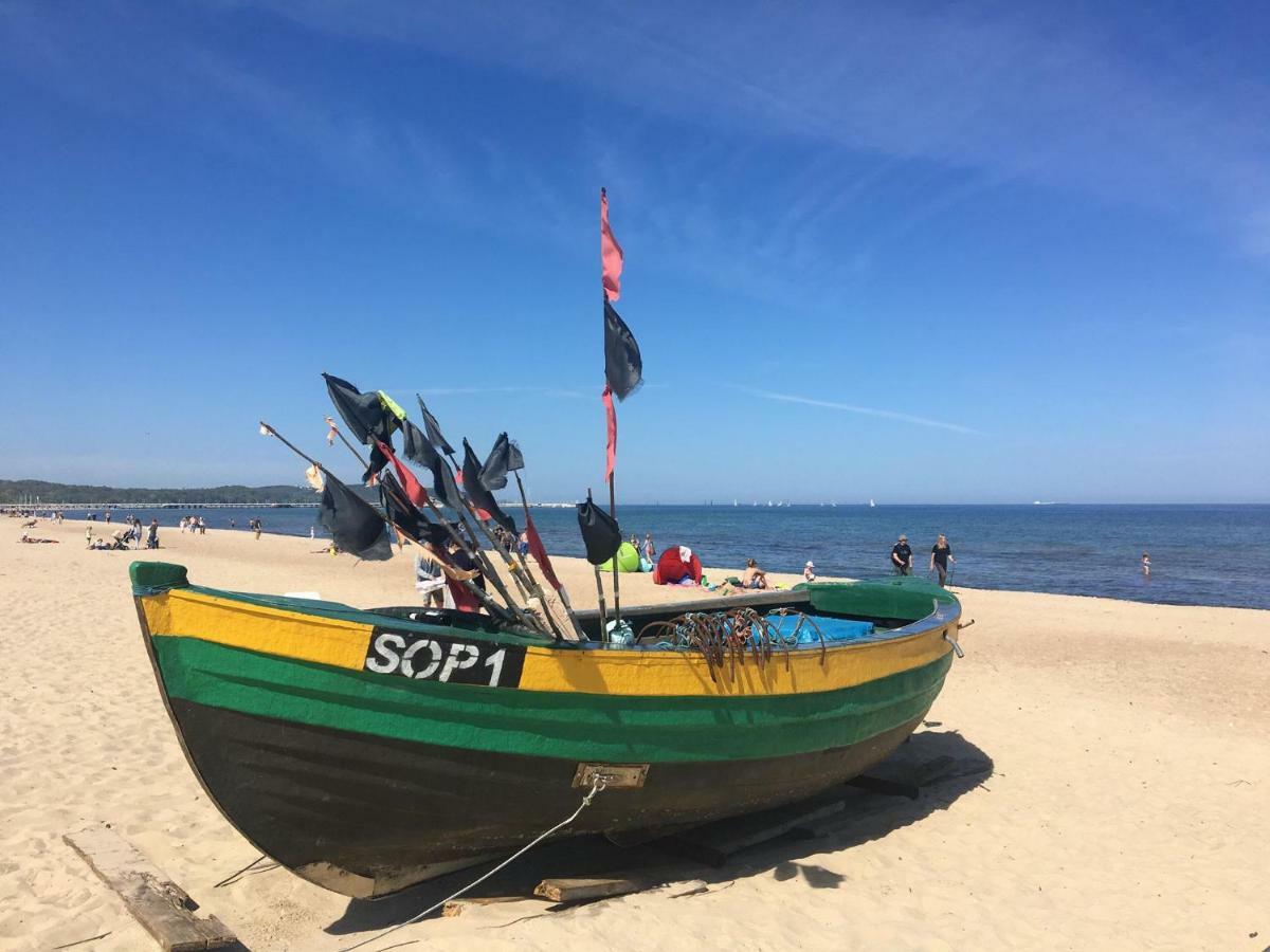Blue Boat Apartment Sopot Ngoại thất bức ảnh