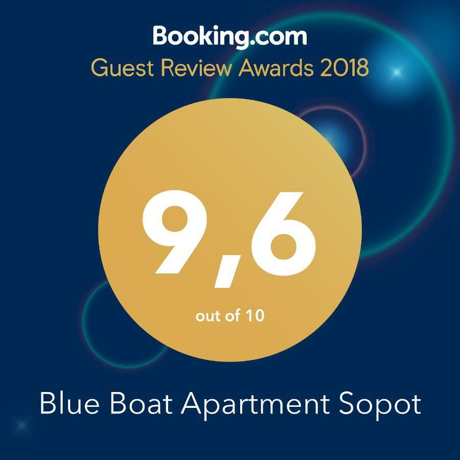 Blue Boat Apartment Sopot Ngoại thất bức ảnh